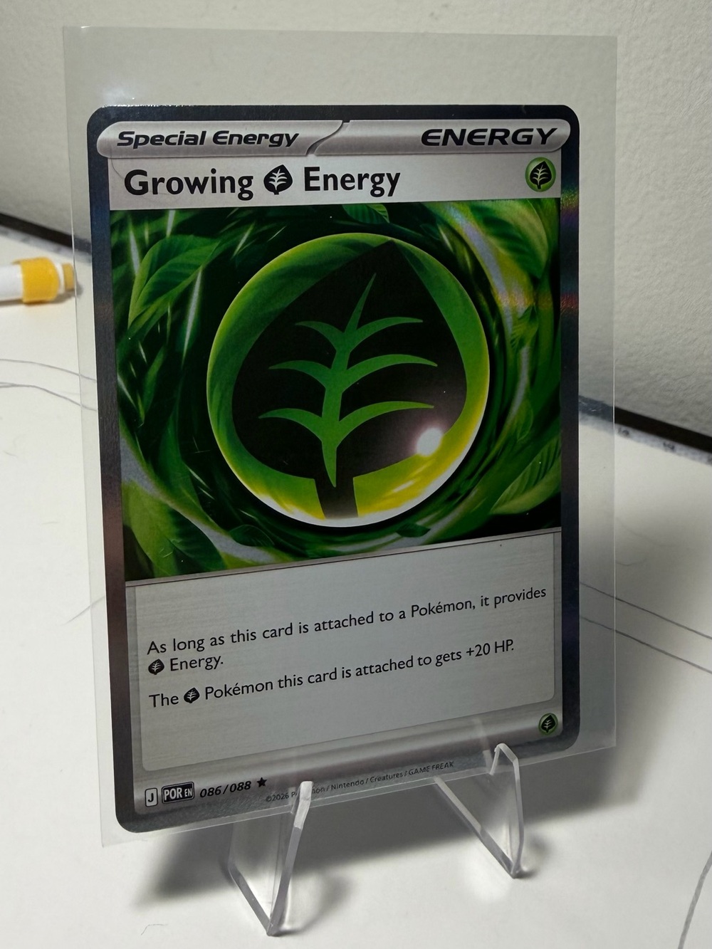 Pokemon Rocky, Telepathic, Growing Special Holo Energy Cards- Perfect Order